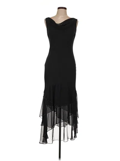 Pre-owned Js Collections Cocktail Dress In Black