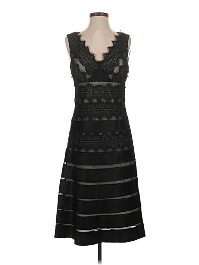 Pre-owned Js Collections Cocktail Dress In Black