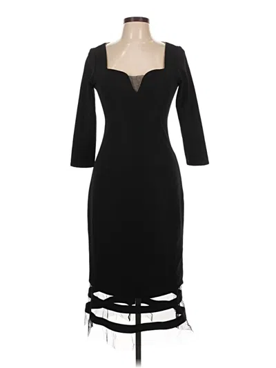 Pre-owned Js Collections Cocktail Dress In Black