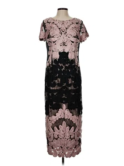 Pre-owned Js Collections Cocktail Dress In Black