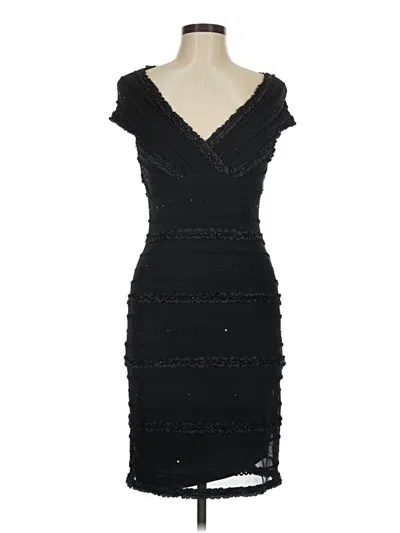 Pre-owned Js Collections Cocktail Dress In Black