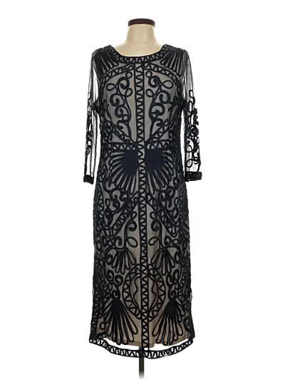 Pre-owned Js Collections Cocktail Dress In Black