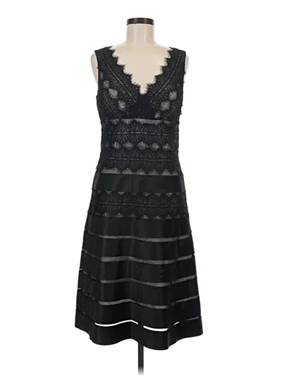 Pre-owned Js Collections Cocktail Dress In Black