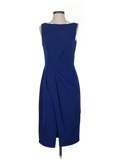 Js Collections Cocktail Dress In Blue