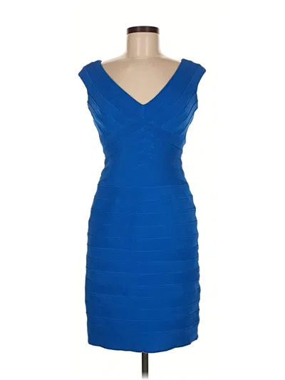 Pre-owned Js Collections Cocktail Dress In Blue