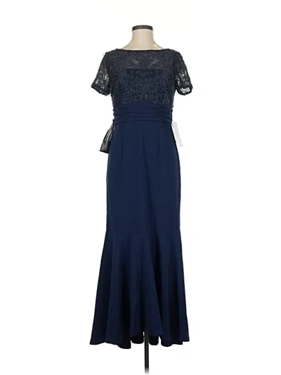 Js Collections Cocktail Dress In Blue