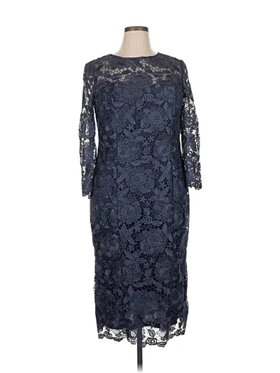 Pre-owned Js Collections Cocktail Dress In Blue