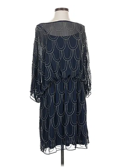 Pre-owned Js Collections Cocktail Dress In Blue