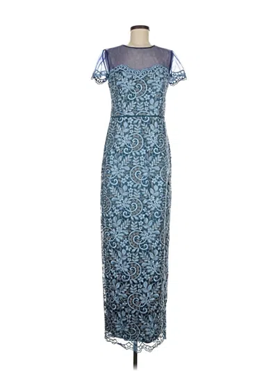 Pre-owned Js Collections Cocktail Dress In Blue