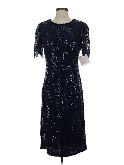 Js Collections Cocktail Dress In Blue