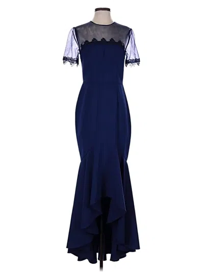 Pre-owned Js Collections Cocktail Dress In Blue