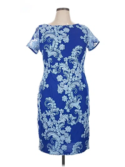 Pre-owned Js Collections Cocktail Dress In Blue