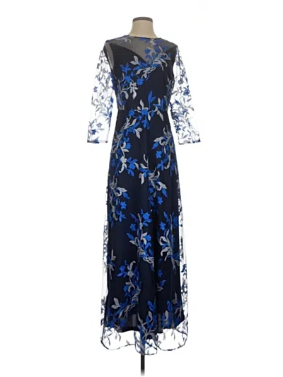 Pre-owned Js Collections Cocktail Dress In Blue