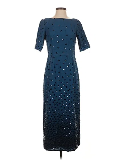 Pre-owned Js Collections Cocktail Dress In Blue