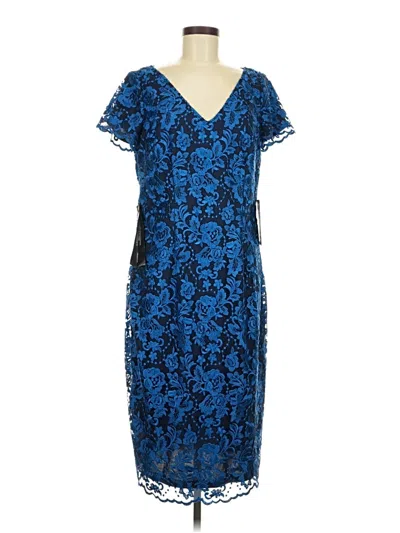 Pre-owned Js Collections Cocktail Dress In Blue