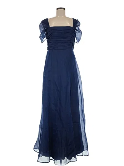Pre-owned Js Collections Cocktail Dress In Blue