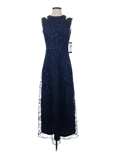 Js Collections Cocktail Dress In Blue