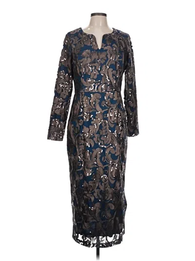Pre-owned Js Collections Cocktail Dress In Blue