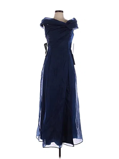Js Collections Cocktail Dress In Blue