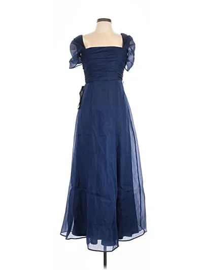 Pre-owned Js Collections Cocktail Dress In Blue