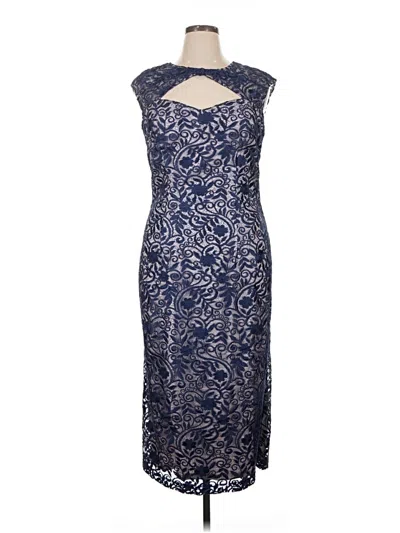 Pre-owned Js Collections Cocktail Dress In Blue