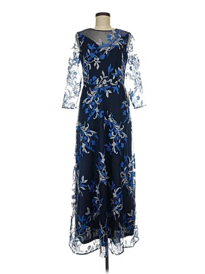 Pre-owned Js Collections Cocktail Dress In Blue
