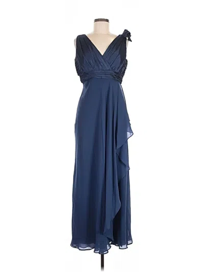 Pre-owned Js Collections Cocktail Dress In Blue