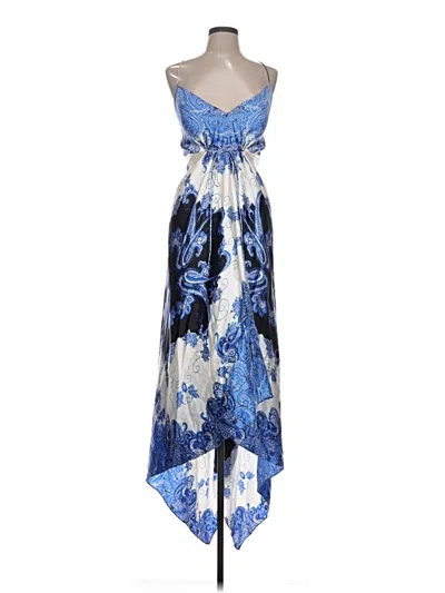 Pre-owned Js Collections Cocktail Dress In Blue