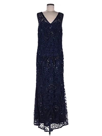 Pre-owned Js Collections Cocktail Dress In Blue
