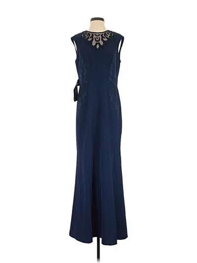 Pre-owned Js Collections Cocktail Dress In Blue