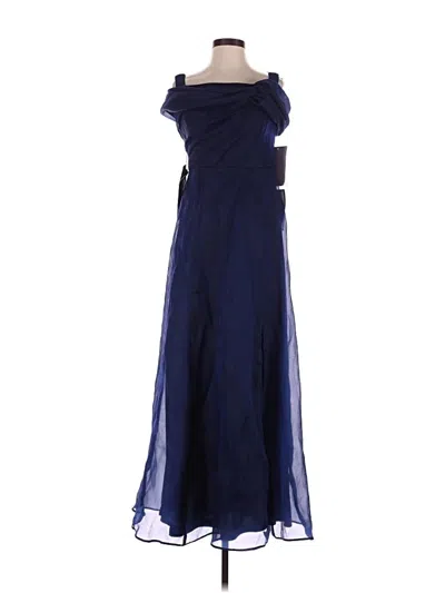 Pre-owned Js Collections Cocktail Dress In Blue