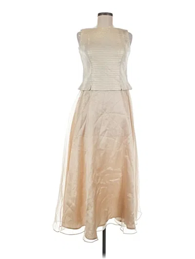 Pre-owned Js Collections Cocktail Dress In Brown