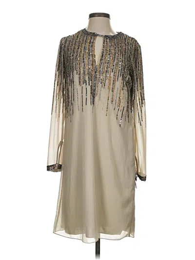 Js Collections Cocktail Dress In Brown