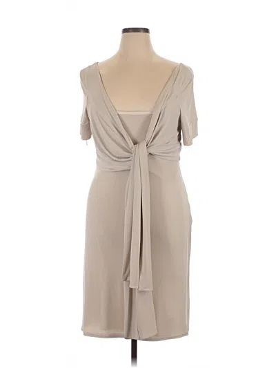 Pre-owned Js Collections Cocktail Dress In Brown