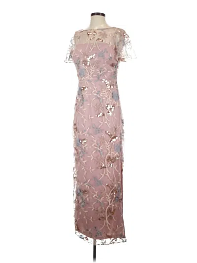 Pre-owned Js Collections Cocktail Dress In Brown