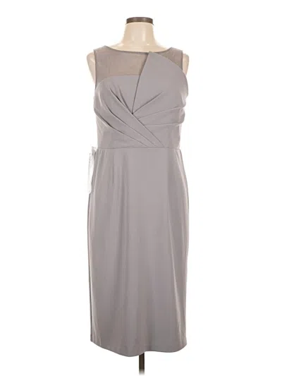 Pre-owned Js Collections Cocktail Dress In Gray