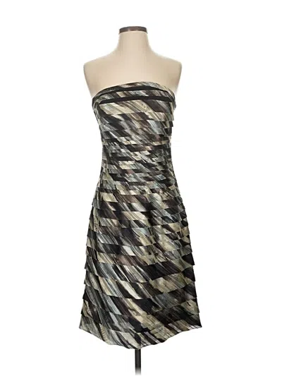 Pre-owned Js Collections Cocktail Dress In Gray