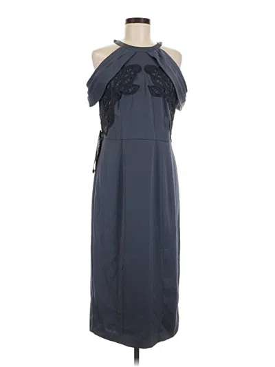 Pre-owned Js Collections Cocktail Dress In Gray