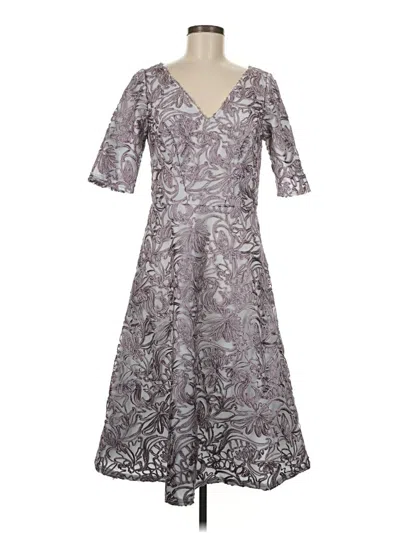 Pre-owned Js Collections Cocktail Dress In Gray