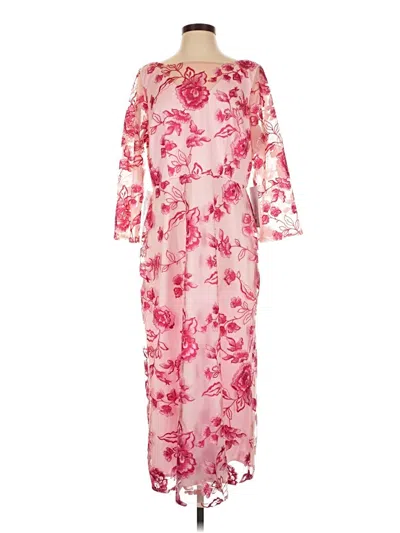 Pre-owned Js Collections Cocktail Dress In Pink