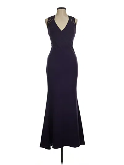 Pre-owned Js Collections Cocktail Dress In Purple
