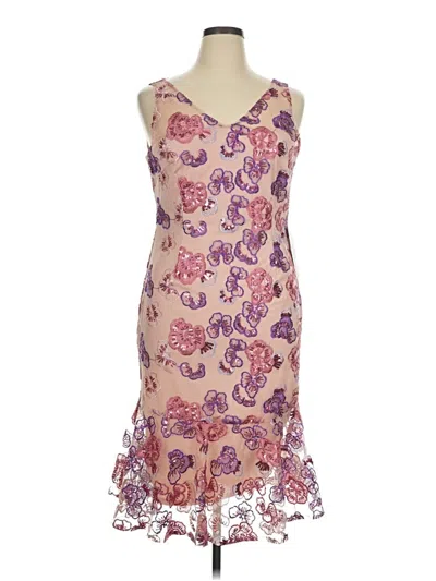 Js Collections Cocktail Dress In Purple