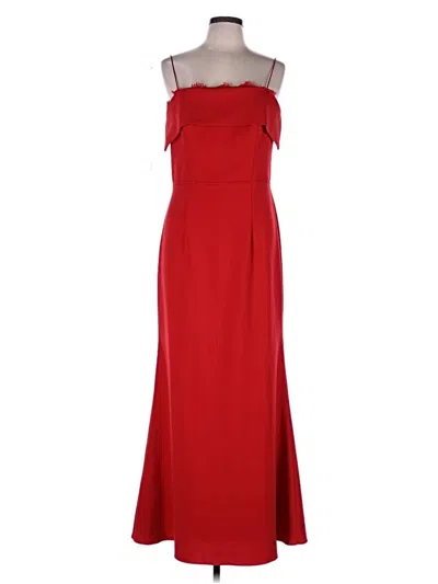 Pre-owned Js Collections Cocktail Dress In Red