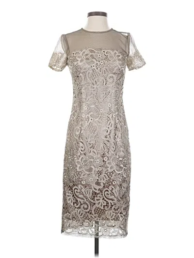 Pre-owned Js Collections Cocktail Dress In Silver