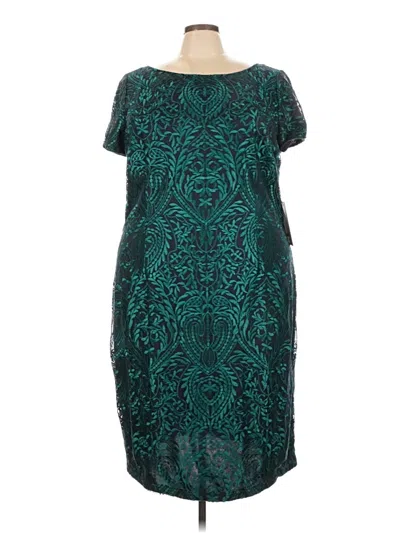 Pre-owned Js Collections Cocktail Dress In Teal