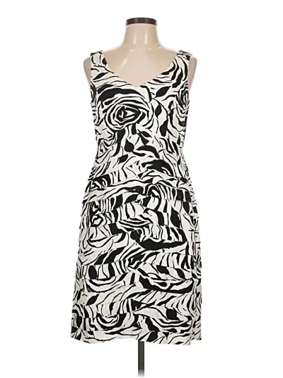 Pre-owned Js Collections Cocktail Dress In White