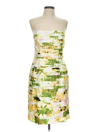 Pre-owned Js Collections Cocktail Dress In Yellow