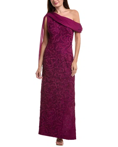 Js Collections Elodie Gown In Purple