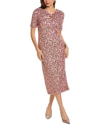 JS COLLECTIONS FARRAH TEA-LENGTH DRESS