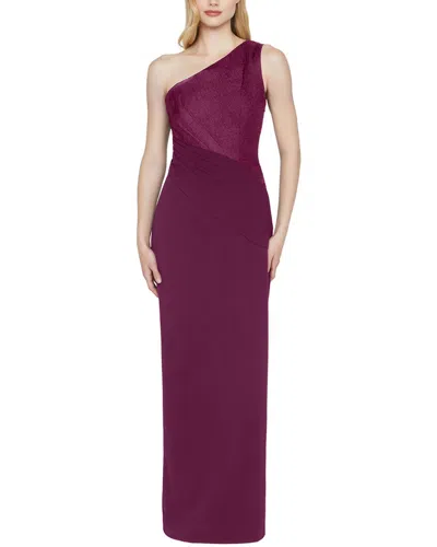 Js Collections Ingrid Column Gown In Pink